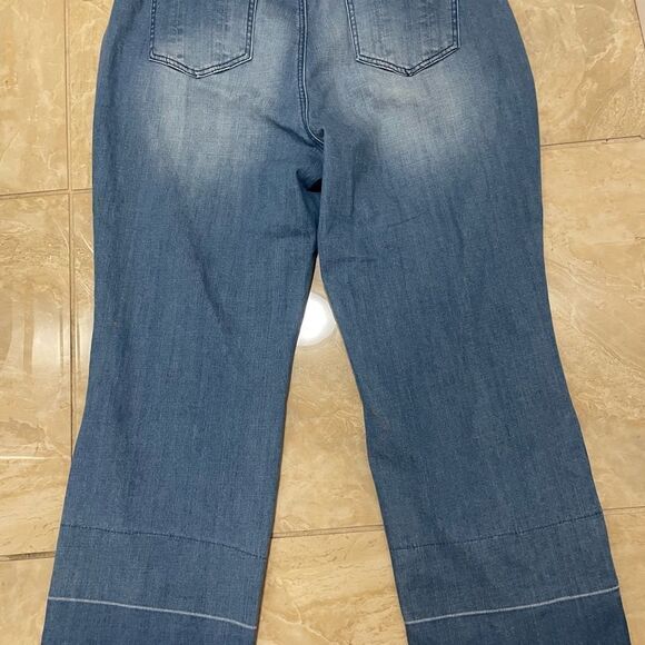Standards & Practices Meryl Streight Cropped jeans size 16 - Picture 8 of 14